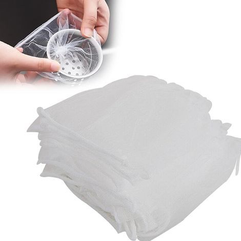 100 Pcs Passoire d'évier Jetable, Crépine d'évier de Cuisine, Crépine d'égout, filtres d'évier de jetables pour évier de cuisine, Crépine de sac à Ordures, Cuisine, évier, Salle de Bain