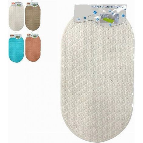 Cleafe - Tappeto Tappetino In Pvc Antiscivolo Per Vasca Da Bagno Doccia 68 X 37 Cm 59312 - (1/2)