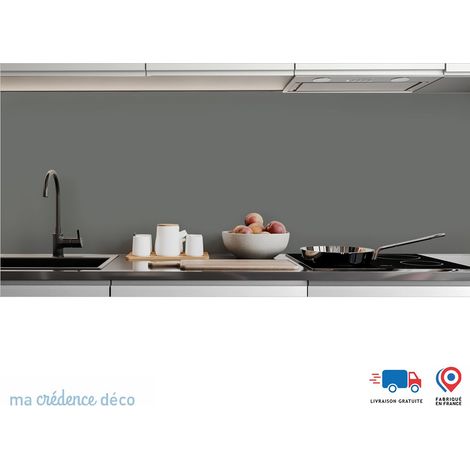 Crédence : Gris souris RAL 7005 - Alu composite - 120 - 60 (1/3)