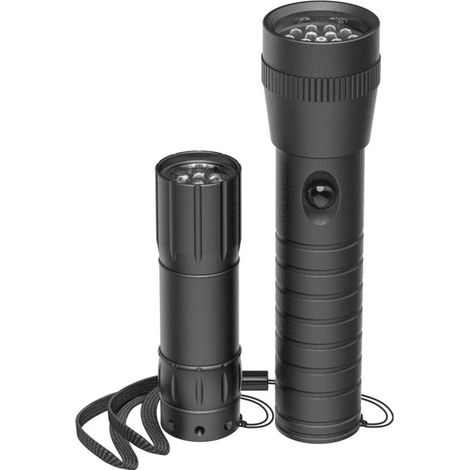 Hama LED-Taschenlampe "FL-DUO", mit Batterien, Aluminium, 2er-Set 00228612 Taschenlampe (1/5)