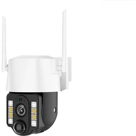 Caméra de Surveillance extérieure PTZ à Batterie Solaire WiFi 3MP, détection de Mouvement PIR, Vision Nocturne Couleur, sans Fil(3MP 5X Camera) (1/5)