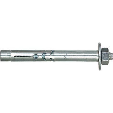fischer Cheville à douille FSA 8 x 80/40 B acier électrozingué - avec tige filetée et écrou 50 pièces (1/3)