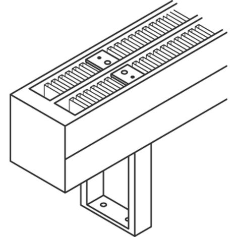 Kermi Console a banco convettore, Typ43/44 L= 192 H =110, bianco, ZB00350004