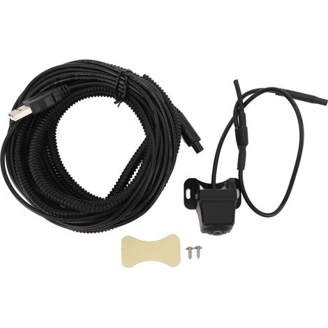 Caméra de recul WIFI sans fil USB 2.4G, 1280x720P HD IP67, résistante à l'eau, Angle de vision 150 °, vue avant et arrière inversée (1/5)