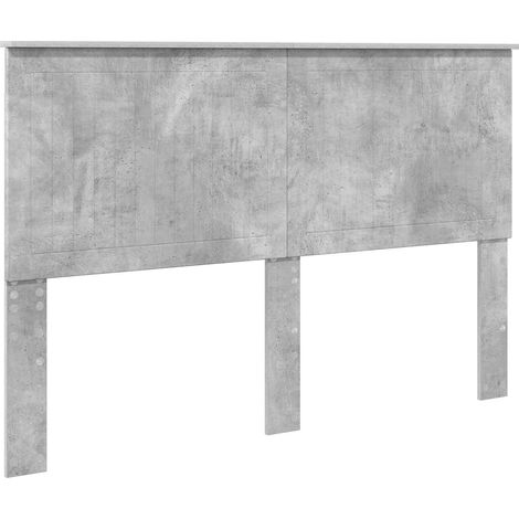 Maison Exclusive - Cabecero con cabecera Gris Concreto 150 cm Mad (1/5)