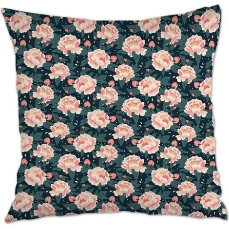 Housse de coussin carréefacile d'entretien pour canapé ou lit décoration de la saint-valentin (1/5)