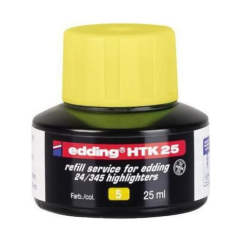 Nachfülltinte Marker HTK 25 Flasche gelb 25ml HTK 25 Flasche gelb 25ml
