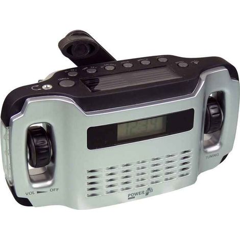 AM/FM-Radio Solardynamo POWERplus Lynx Taschenlampenladegerät (1/5)