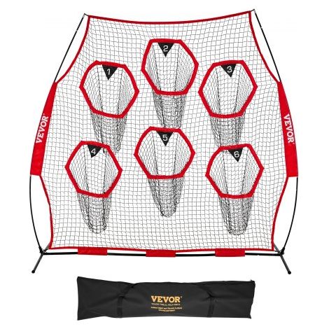 Filet d'entraînement pour football 274 x 243 cm filet de lancer (1/5)