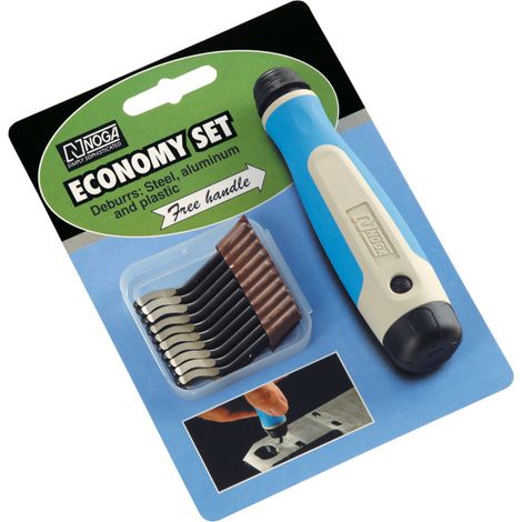 Noga Entgrater-Sortiment mit 20 Klingen S10, Anzahl Klingen: 20 20 Stk