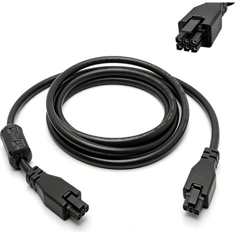 1,5 m langes 6-poliges AMS Lite Verlängerungskabel für Bambu Lab P1/X1 AMS/AMS 2 Pro 3D-Drucker, mit Magnetring (nicht kompatibel mit der A1-Serie) (1/5)