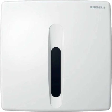 Geberit - Elektronische Urinal-Betätigungsplatte, Batteriebetrieb, alpinweiß 115.818.11.5 (1/3)