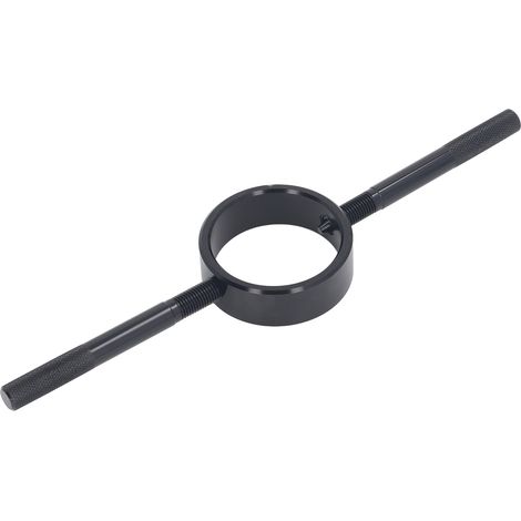 Kit d'outils de réparation de ressorts de fourche de moto (4 pièces) en aluminium, comprenant un compresseur et un outil de compression. (1/5)