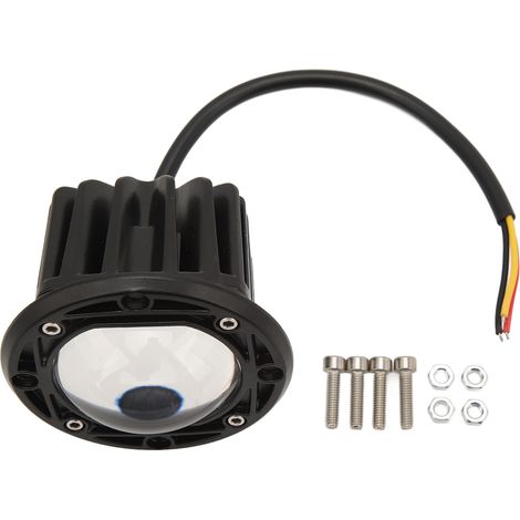 LED-Arbeitsleuchte aus Aluminiumlegierung und Glas, Nebelscheinwerfer, für LKW, PKW, SUV, ATV, UTV, Boot, Motorrad, 12–80 V, 20 W (1/5)