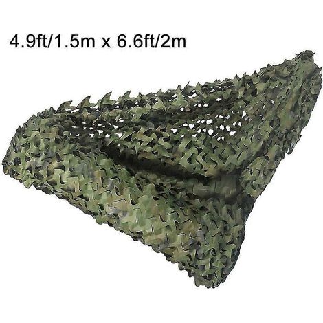 Filet de camouflage enroulable pour la chasse, la décoration militaire et la protection solaire