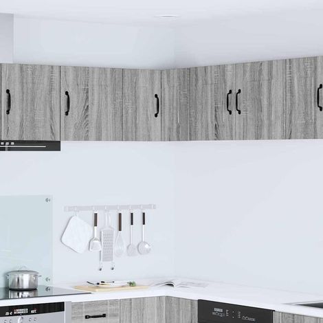 Küchenschrank mit Speicher Kalmar Graues Sonoma 57 x 57 x 40 cm vidaXL (1/5)