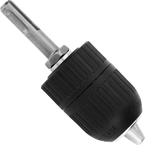 Spannbereich 2-13 mm, schlüsselloser Drehfutteradapter aus Kunststoff mit SDS-Adapterzubehör (1/5)