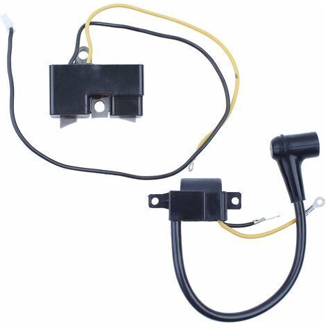 BUNTHAUS Ensemble de modules de bobine d'allumage Pour Husqvarna 61 162 166 Scie à chaîne Jonsered 630 670 501516201 (Old Style) (1/5)