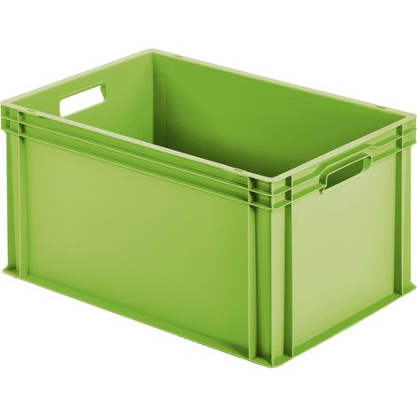Alutec 75011 Universal Kunststoffbox geschlossen (B x H x T) 600 x 320 x 400 mm Grün 1 St.