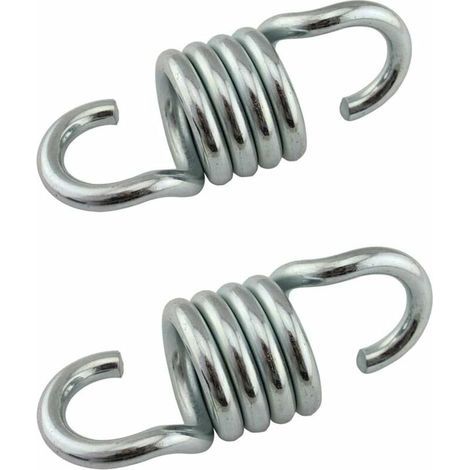 Lot de 2 ressorts de hamac en fer galvanisé antirouille pour chaises suspendues et balançoires de porche Capacité de poids 500 kg (1/5)