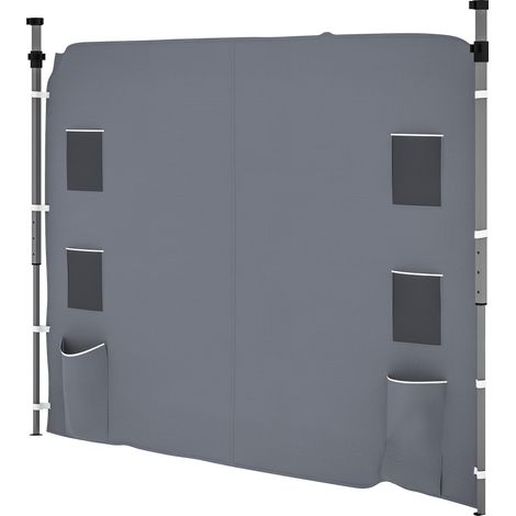 Outsunny Side Panel for 3x3 m Pop Up Gazebos, 1 Pack Sidewall Only, Grey (1/5)