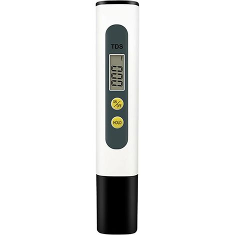 TDS Digital Water Quality Tester Meter with Large LCD Screen for Home and Industrial Hydrotherapy, 0-9999 PPM, Water Quality Monitor (1/5)