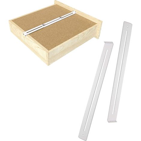 1PCS Kits de réparation pour tiroirs en bois, MDF ou panneaux de particules. Matériaux de renforcement pour meubles (1/5)