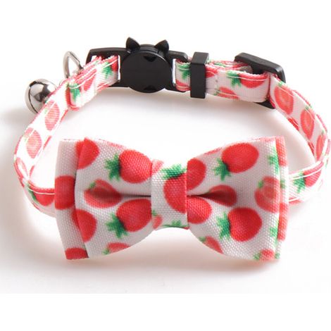 Ensemble Collier Et Laisse Pour Chien - Design Fruit Réglable - Pour Promenade Quotidienne Et Extérieur - Taille Unique (1/5)