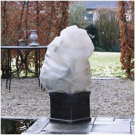 FLO Pflanzenschutzabdeckung, Modell 89753, Winterschutz, Packung de 3 Stück 0,8x0,75m, strapazierfähig, wiederverwendbar und einfach dezu verwenden. (1/4)