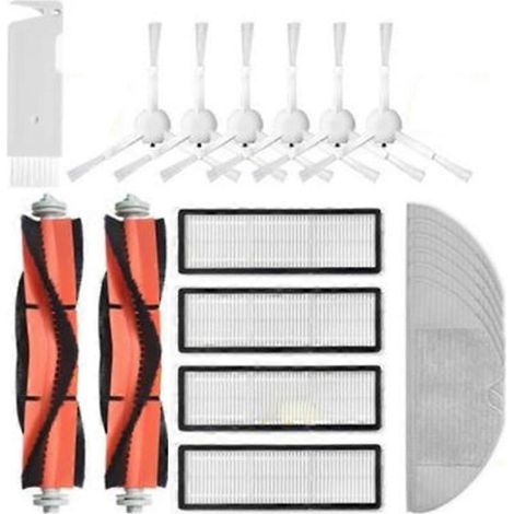 Brosse latérale à rouleau principal, filtre HEPA pour accessoires d'aspirateur robot laveur Xiaomi 1C 1 C (1/2)