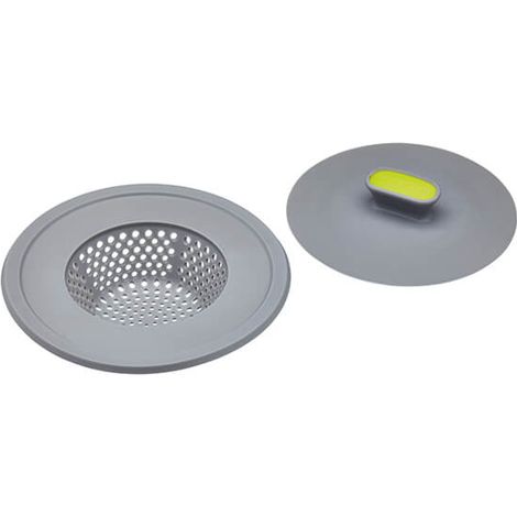 KitchenCraft 2-in-1 Plug and Sink Strainer