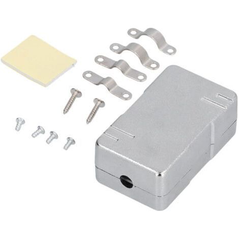 CAT6 ABS RJ45 Junction Box Shielded Single Port Network Connection Module (1/5)
