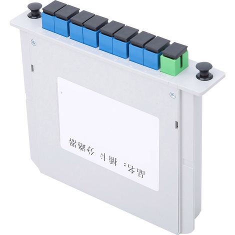 Répartiteur de fibre optique haute qualité 1x8 PLC pour systèmes de communication optique - Fournitures électriques (1/5)