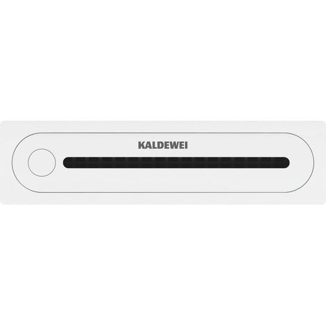 KALDEWEI FLOWPOINT ZERO 2410, Caniveaux de douche, longueur 23cm,