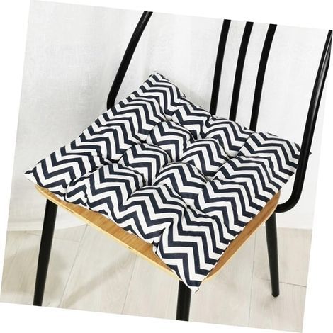 Coussin de Chaise, 40x40, Oiseau Fleurs Imprimer Galette de Chaise Epais Tatami, Coussins de Chaise décoratifs (1/4)