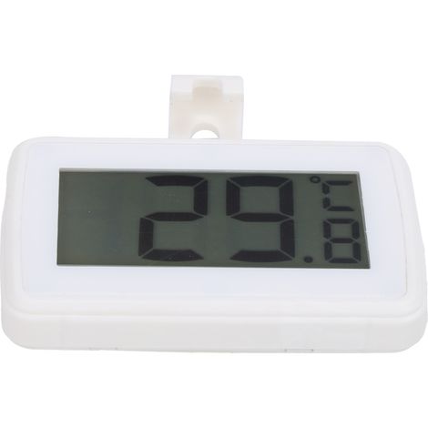 Thermomètre pour réfrigérateur domestique avec crochet magnétique, alarme pour congélateur de supermarché, -20 à 110 °C (1/5)