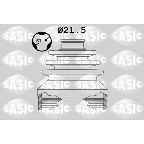 Jeu de joints-soufflets, arbre de commande Sasic 1904015 RENAULT 7701209993