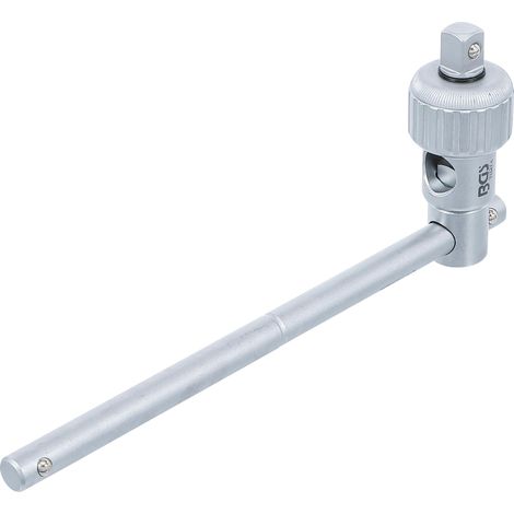 Adattatore  per chiavi  a bussola  BGS  con funzione  cricchetto  con  impugnatura  a  T  attacco  12,5  mm  (1/2")  -  71047 (1/4)