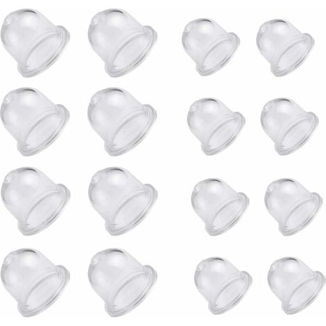Lot de 16 poires d'amorçage pour pompe à essence, compatible avec les moteurs diesel, les souffleurs et les débroussailleuses à essence. Diamètre : 18,5/22 mm. (1/5)