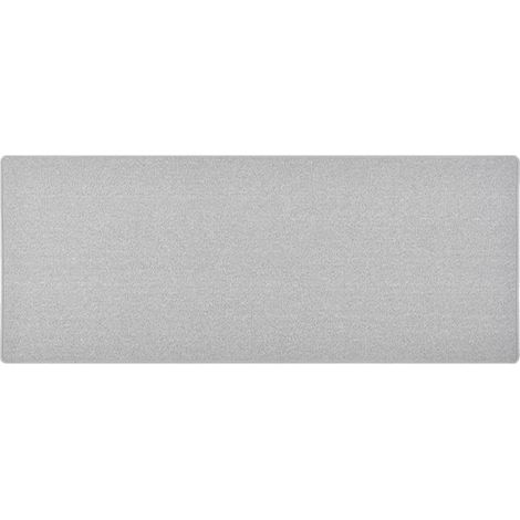 Teppichläufer Hellgrau 80x200 cm