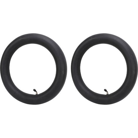 Ortviai Chambre à air 2.50/2.75-10 pour moto tout-terrain – caoutchouc renforcé, valve TR87 coudée, lot de 2
