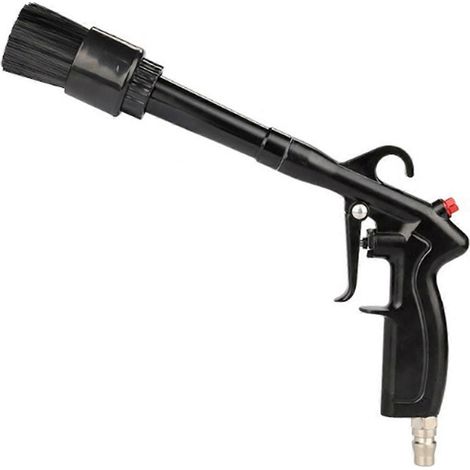 Ergonomic Air Blasters Guns With Adjustable Nozzle Modes Suitable for Efficient Interior Detailing Removing Dirt&Debris Black (1/5)
