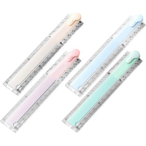 Règle pliante PRETYZOOM 30 cm pour dessin précis et mesures (1/5)