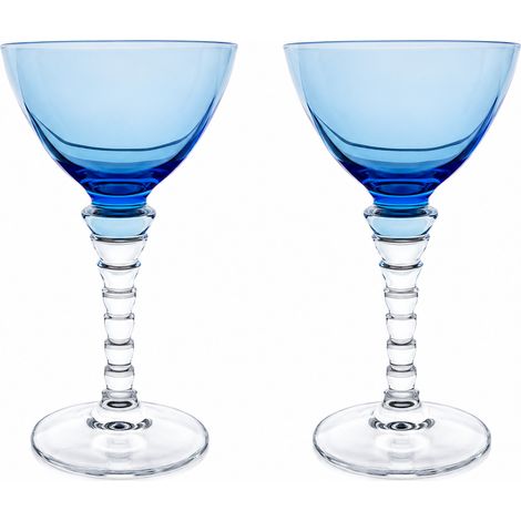 Set 2 Coppe Gelato Dessert in Vetro Capri Cocktail 36 cl Bormioli (1/2)
