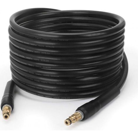 STYDDI Tuyau de rechange pour nettoyeur haute pression 10 m pour nettoyeurs haute pression Karcher K Series K2, K3, K4, K5, K7, raccord rapide Click (1/5)