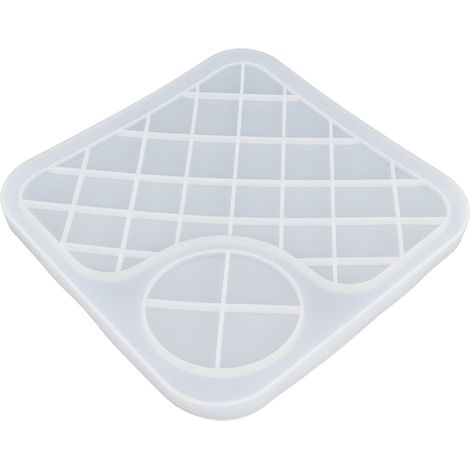 Silikonform mit durchscheinendem Epoxidharz, Klebeschale für selbstgemachte Backdekorationen, groß (1/5)