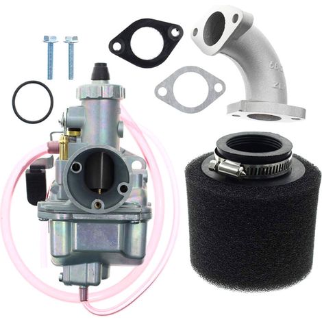VM22 26mm Replacement Carburetor Kit for Mikuni Intake Pipe, Pit Dirt Bike 110cc 125cc 140cc Lifan YX (1/4)