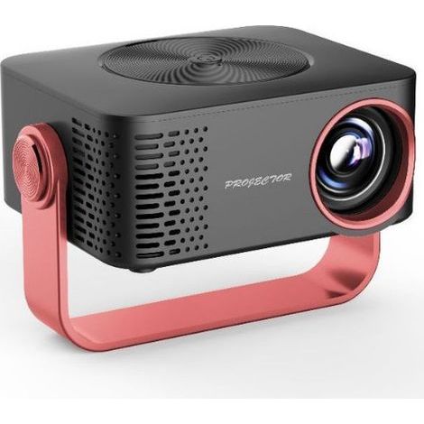 Mini vidéoprojecteur 1080P WiFi – Rétroprojecteur portable avec haut-parleurs Hi-Fi – Design compact 11.5x11.5x5.2cm – Idéal pour home cinéma (1/5)