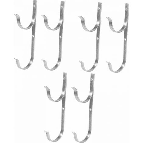 3 Paires Autre Résistant Et Accessoires Tige Télescopique Suspendu Spa De Nage Brosses Anti-Humidité Perche Aspirateur Râteaux Muraux Porte-Serviettes Outils Filets De Tuyau (1/5)
