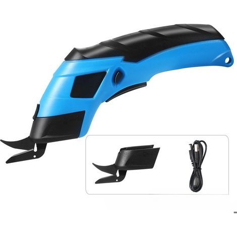 Electric Sewing Scissors Rechargeable Cordless Clothes Shoes Bag Fabric 220V-240V (1/5)